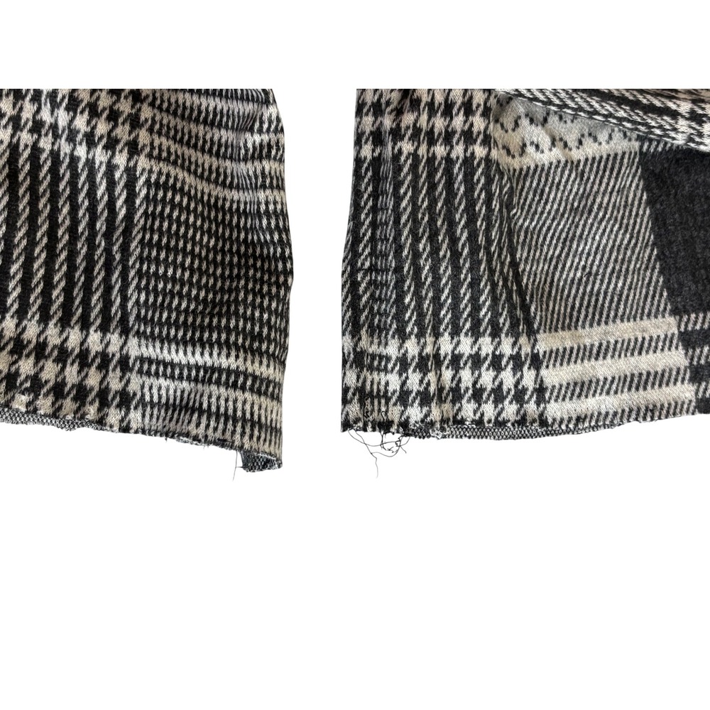 Lands' End L Plaid Pull On Pants Stretch Knit Scandi Grandpacore Academia Cozy - Picture 5 of 7